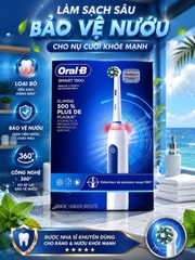 BÀN CHẢI ĐIỆN TỰ ĐỘNG ORAL-B SMART 1500 RECHARGEABLE ELECTRIC TOOTHBRUSH CỦA MỸ