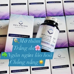 Viên hỗ trợ Trắng Da Glutathione Relumins Advance White 1650mg Glutathion Complex 90 viên