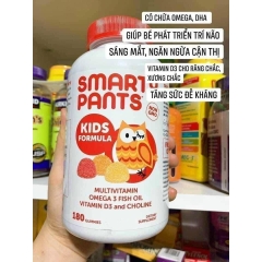 (9/25) Kẹo cú Hộp 180 viên Smarty Pants Kid cho bé của Mỹ