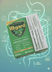Viên Uống IBgard 48 viên – Giải Pháp Thiên Nhiên Cho Dạ Dày & Đường Ruột Nhạy Cảm IBgard – Fast Relief for Stomach & Digestive Discomfort 💚 (48 Capsules)