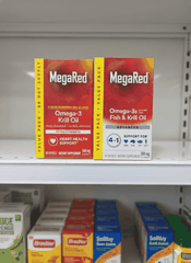 MegaRed Omega-3 Krill Oil Extra Strength 500mg – 80 viên | Hỗ trợ tim mạch – Hấp thu tốt – Không mùi tanh