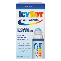 Hỗ trợ xương khớp Lăn giảm đau Icy Hot No Mess Pain Relief 73ml của Mỹ