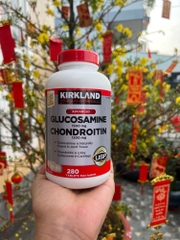 [HCM]Viên Kirkland Glu.co.sa.mine + Chondroitin (280 viên)– Mỹ date 2025