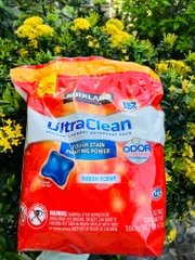Mẫu mới dạng túi . Viên giặt Kirkland Ultra Clean 152 viên 3.04kg của Mỹ