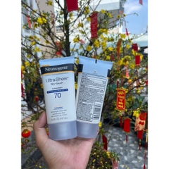 Kem Chống Nắng Da Mặt Neutrogena Age Shield Face Oil Free Sunscreen Broad Spectrum SPF 70 (Tuýp 88ml)