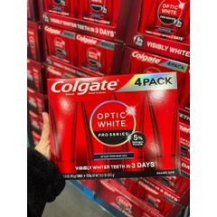 1 lốc KEM ĐÁNH RĂNG COLGATE OPTIC WHITE RENEWAL CỦA MỸ 372g siêu trắng