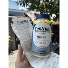 Bổ tổng hợp Centrum Silver Ultra Men's 50+ chai 275 viên từ Mỹ. Vitamin cho đàn ông trên 50 tuổi