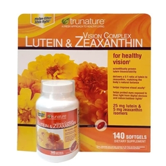 Viên Trunature Vision Complex Lutein & Zeaxanthin 140 viên  Mỹ