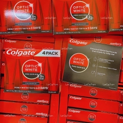 1 lốc KEM ĐÁNH RĂNG COLGATE OPTIC WHITE RENEWAL CỦA MỸ 372g siêu trắng