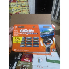Hộp 12 Đầu Lưỡi Cạo Râu Gillette Fusion 5 Proglide (12 Cartridges)
