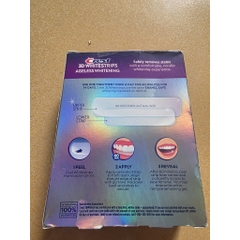 LEVEL 18-28 MIẾNG Crest 3D Whitestrips – Ageless Whitening (Hộp 14 treatments / 28 miếng)