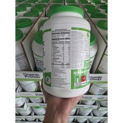 Bột Protein Thực Vật Orgain Organic - Vị Vani Hũ 1,242kg  THƯƠNG HIỆU CỦA MỸ