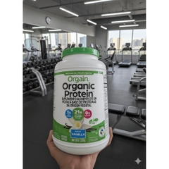 Bột Protein Thực Vật Orgain Organic - Vị Vani Hũ 1,242kg  THƯƠNG HIỆU CỦA MỸ