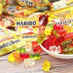 [CHÍNH HÃNG MỸ] Kẹo Dẻo Gấu Haribo Goldbears - Túi Multipack 125 Gói Nhỏ Tiện Lợi