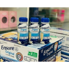 Sữa Ensure nước hương Vani Ensure Original Vanilla 237ml Thùng 30 chai