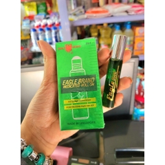 [CHÍNH HÃNG SINGAPORE] Dầu Gió Xanh Con Ó Dạng Lăn – Eagle Brand Medicated Roll On 8ml