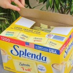 Tách lẻ 100 gói Đường ăn kiêng Splenda của Mỹ cho người ăn kiêng, tiểu đường