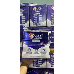 Mẫu mới lốc 5 Kem Đánh Răng Crest 3D White Vivid Mint Ultra 158g