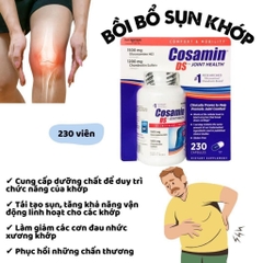 CÓ BILL MUA HÀNG COSTCO MỸ Viên tái tạo sụn khớp Cosamin DS 230 viên