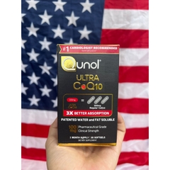 Bổ sung CoQ10 cho tim Qunol Ultra CoQ10 100mg 30 viên