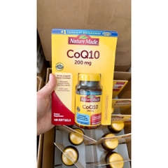 Viên Uống Hỗ Trợ Tim Mạch Nature Made CoQ10 200mg – Hộp 140 Viên