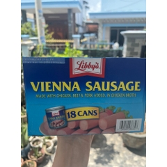 Xúc xích đóng hộp Libby’s Vienna Sausage thùng 18 hộp