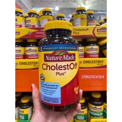 (Chính _hãng) Viên uống giảm CholestOFF Plus Nature Made, 210 viên của MỸ