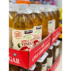1 chai Giấm táo hữu cơ nguyên chất Kirkland Signature Organic Apple Cider Vinegar