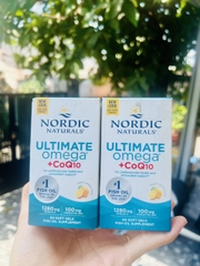 Viên uống dầu cá Omega và CoQ10 Nordic Naturals tăng cường sức khỏe tim mạch.
