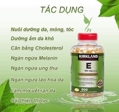 Viên Vitamin E 400 IU 500 Viên Kirkland Của Mỹ