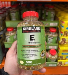 Viên Vitamin E 400 IU 500 Viên Kirkland Của Mỹ