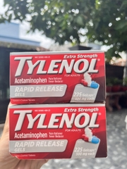 Viên uống Tylenol Acetaminophen Extra Strength 500mg 225 Gelcaps