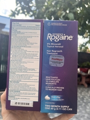 1 chai Bọt mọc tóc dành cho phụ nữ Women’s Rogaine 5% Minoxidil Foam 60g