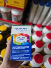 Viên uống bổ mắt PreserVision Areds 2 Formula 120 viên Mỹ