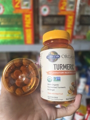 Garden of Life Organics – Turmeric Inflammatory Response Gummy 120 VIÊN HÀNG USA MỸ