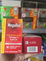 MegaRed Omega-3 Krill Oil 500mg 80 viên HÀNG MỸ CHÍNH HÃNG- CHẤT LƯỢNG- UY TÍN