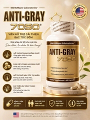 [CHÍNH HÃNG MỸ] Viên Uống Hỗ Trợ Cải Thiện Bạc Tóc Sớm Anti-Gray 7050