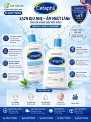 Sữa Rửa Mặt Cetaphil Gentle Skin Cleanser - Giải Pháp Làm Sạch Dịu Nhẹ Cho Da Nhạy Cảm (591ml)
