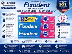 Kem Dán Hàm Giả Fixodent Complete Original - Giữ Hàm Chắc Chắn, Tự Tin Giao Tiếp Suốt 24 Giờ (1Tuýp)