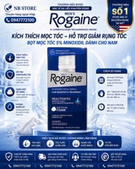 1 chai Men's Rogaine 5% Minoxidil Foam - Giải Pháp Phục Hồi Tóc Thưa, Kích Thích Mọc Tóc Cho Nam Giới