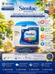Sữa Bột Similac Advance 584g – Cho Bé Từ 0 Đến 12 Tháng Tuổi | Hỗ Trợ Phát Triển Não Bộ & Thị Lực