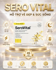 SeroVital 180 Capsules – Hộp 45 ngày hàng MỸ