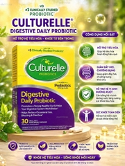 [CHÍNH HÃNG MỸ] Men Vi Sinh Culturelle Digestive Daily Probiotic – Hỗ Trợ Hệ Tiêu Hóa Khỏe Mạnh (30 Viên)