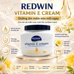[HÀNG ÚC CHÍNH HÃNG] Kem Dưỡng Da Redwin Vitamin E Cream With Evening Primrose Oil