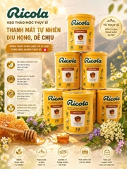 [CHÍNH HÃNG THUỴ SỸ] Kẹo Thảo Mộc Ricola Original Herb – Lon 250g