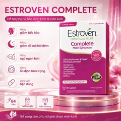[CHÍNH HÃNG MỸ] Viên Uống Hỗ Trợ Tiền Mãn Kinh Estroven Complete Multi-Symptom – Hộp 84 Viên