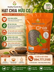 Hạt chia Úc hữu cơ Healthy Food Organic Chia Seed Orange t ốt cho sức khỏe 500g