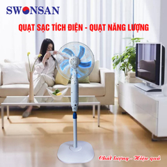 Quạt tích điện - Quạt năng lượng Swonsan 4011TD
