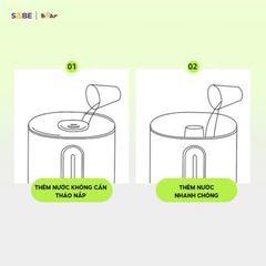 Máy Phun Sương Tạo Ẩm Bear 5L SB-TA50M