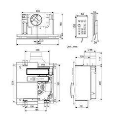 Quạt hút sưởi Panasonic FV-30BG3